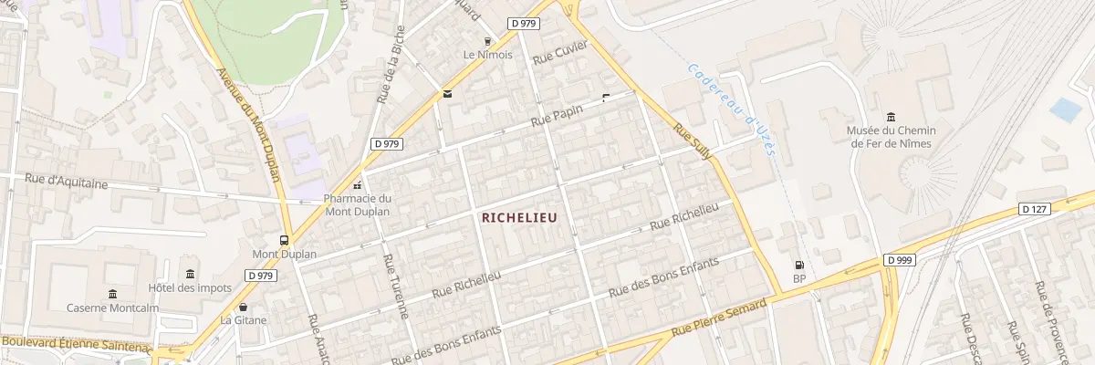 Plan du 37B Rue Flamande à Nîmes