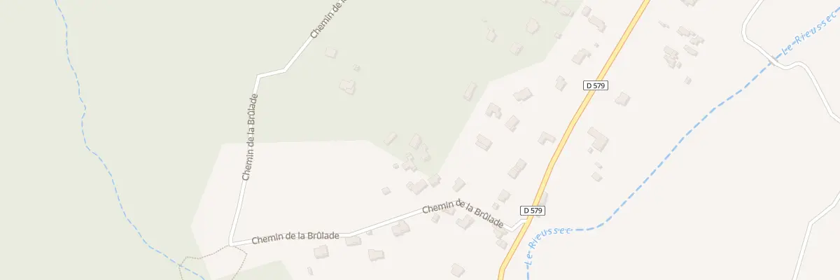 Plan du 1155B Che de la Brûlade à Salavas