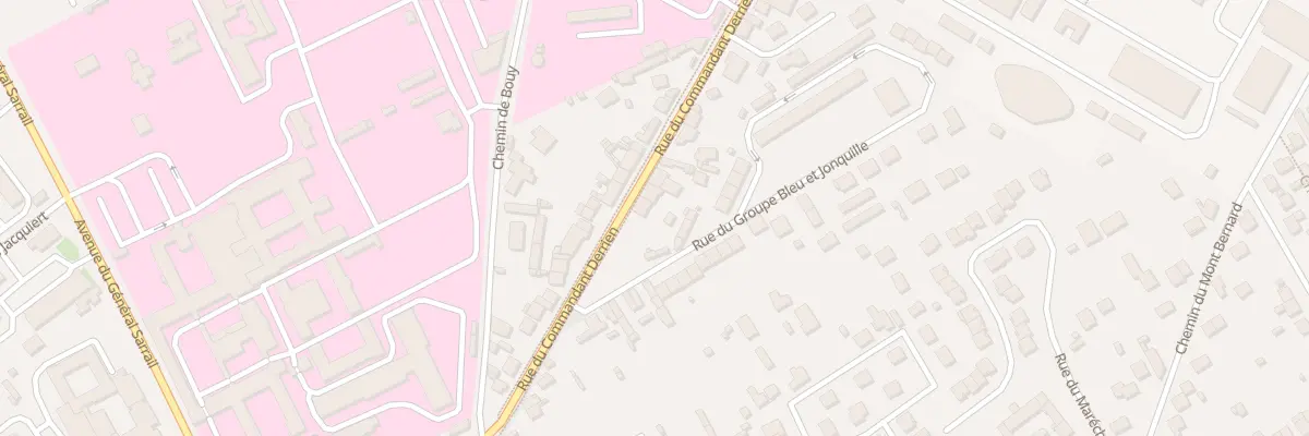 Plan du 12 Rue du Commandant Derrien à Châlons-en-Champagne