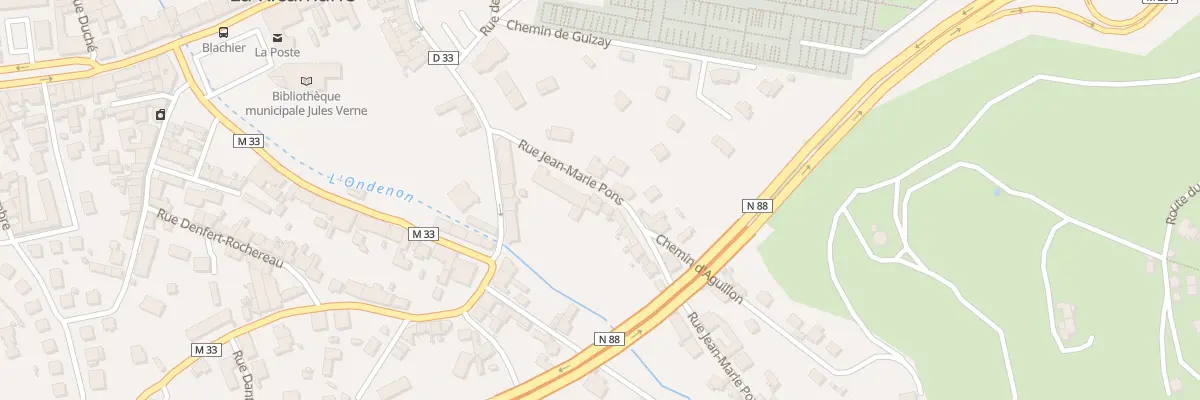 Plan du 4 Rue Jean-marie Pons à La Ricamarie