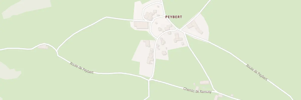 Plan du 1720 Rte de Peybert à Marlhes