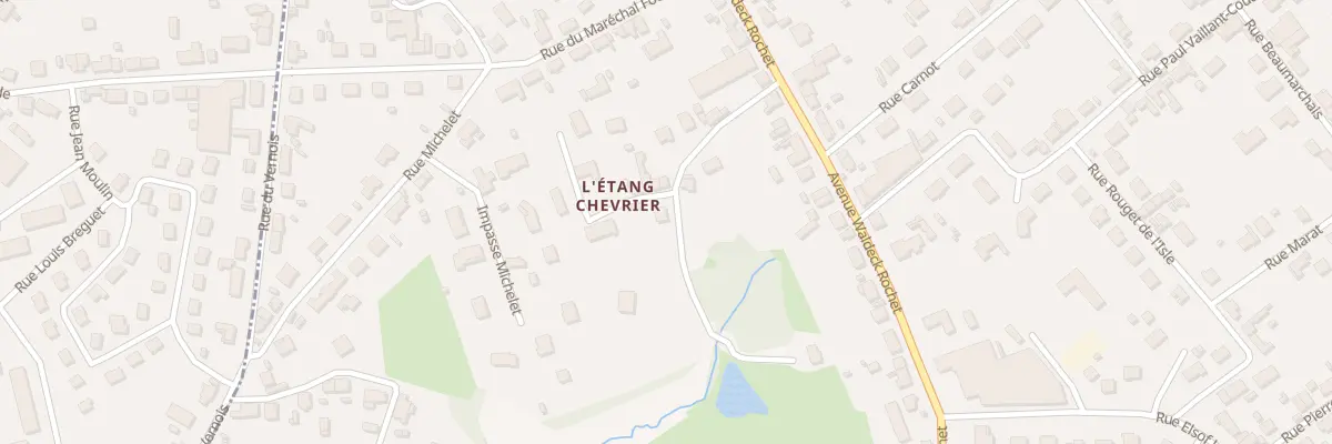 Plan du 16J Imp de l’Etang Chevrier à Saint-Vallier