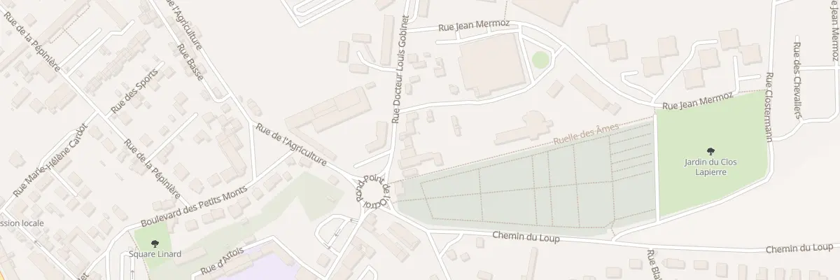 Plan du 2 Rue Docteur Louis Gobinet à Rethel