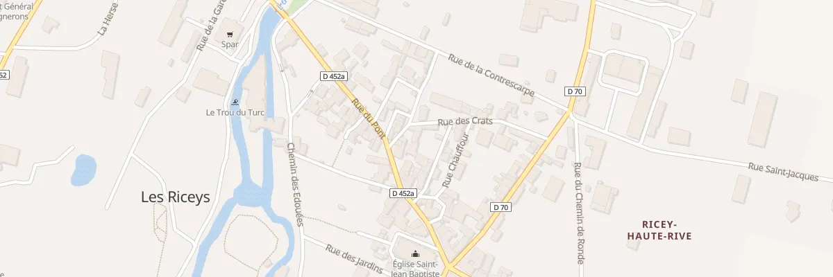 Plan du 2 Rue des Crats aux Riceys