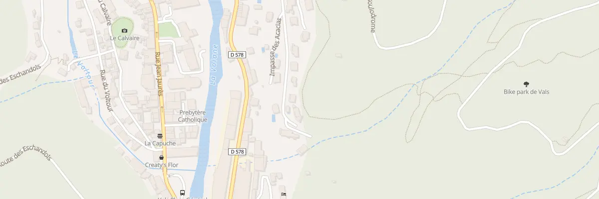 Plan du 35 Bd Plein Soleil à Vals-les-Bains