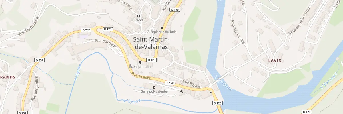 Plan du 60 Rue Royale à Saint-Martin-de-Valamas