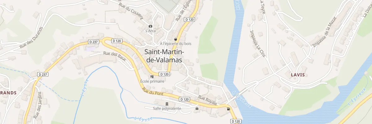Plan du 5269 Rue Royale à Saint-Martin-de-Valamas