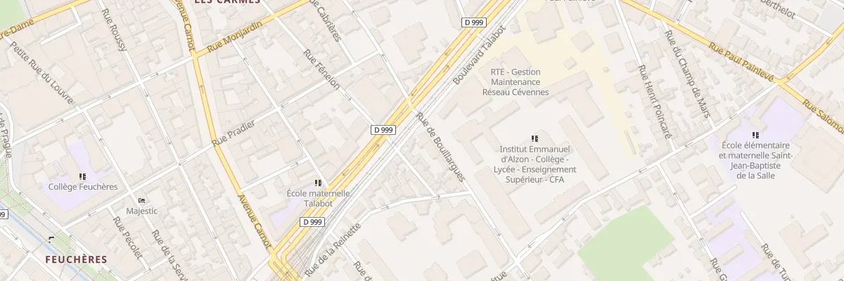 Plan du 38 Rue de Bouillargues à Nîmes