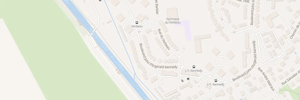 Plan du 56 Bd J F Kennedy à Châlons-en-Champagne