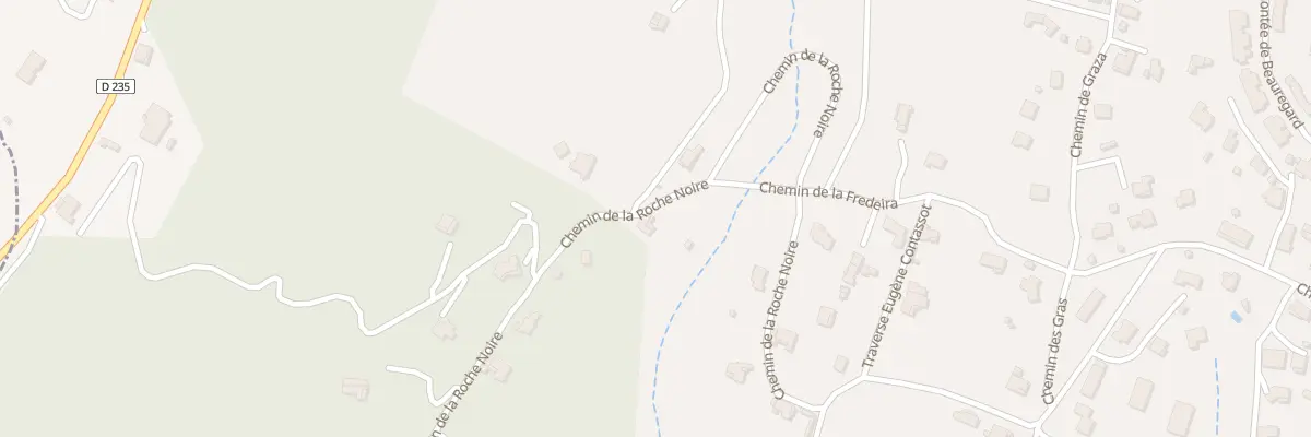 Plan du 67 Che de la Roche Noire à Aubenas