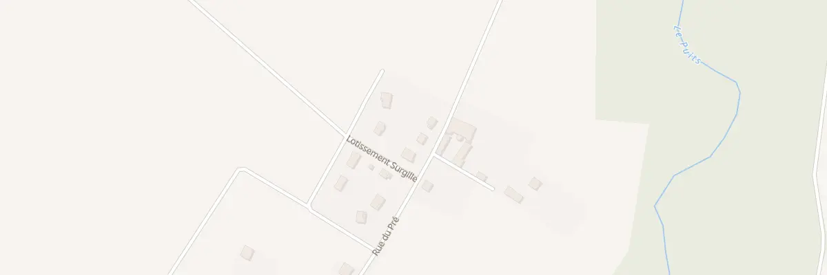 Plan du 39 Lotissement Surgille à Dampierre