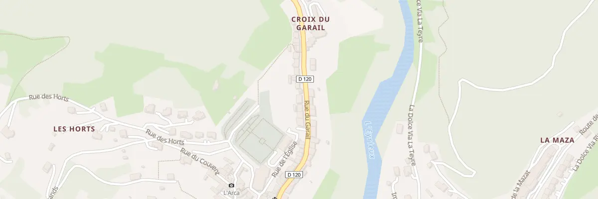 Plan du 245 Rue du Garail à Saint-Martin-de-Valamas