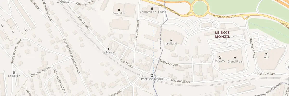 Plan du 5 Rue de l’Avenir à Villars