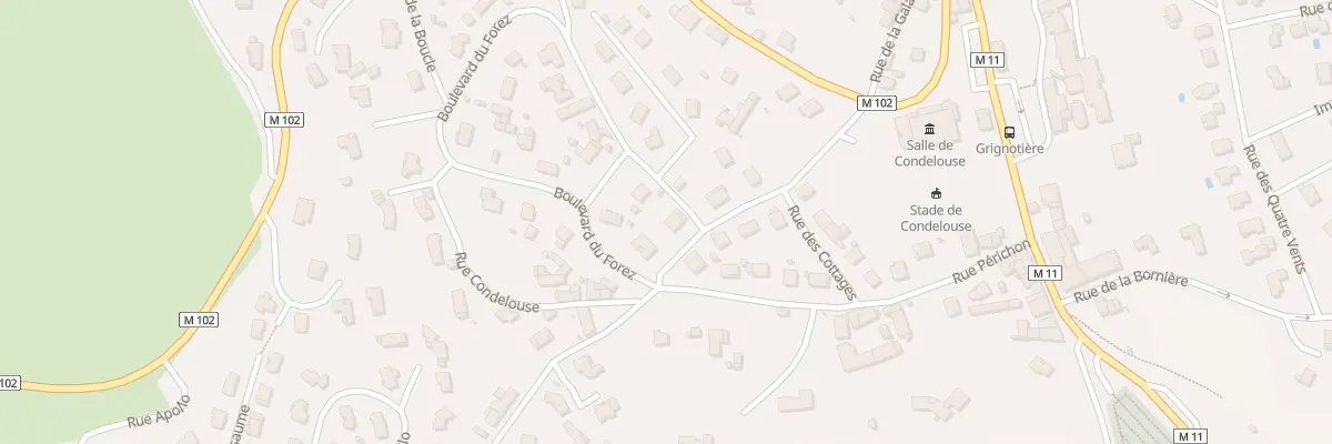 Plan du 22 Rue de la Galachère à Saint-Héand