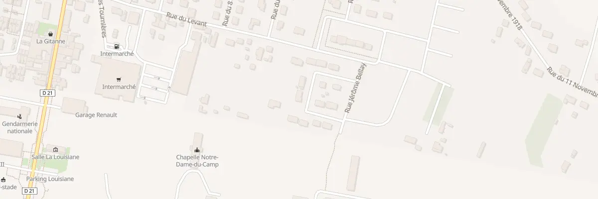 Plan du 12 Rue Jérôme Bellay à Mourmelon-le-Grand