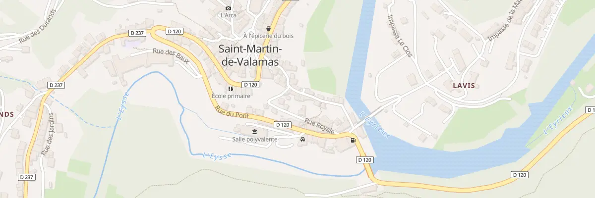 Plan du 5333 Rue Royale à Saint-Martin-de-Valamas