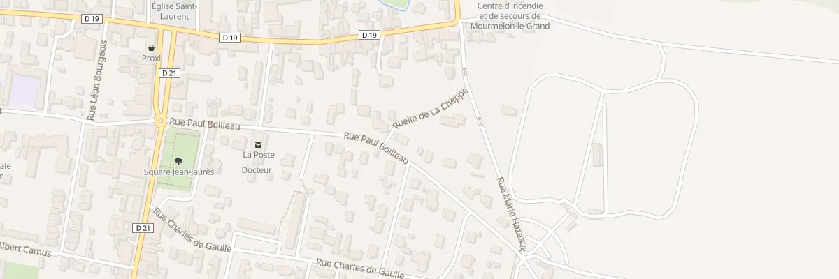 Plan du 31 Rue Paul Boilleau à Mourmelon-le-Grand