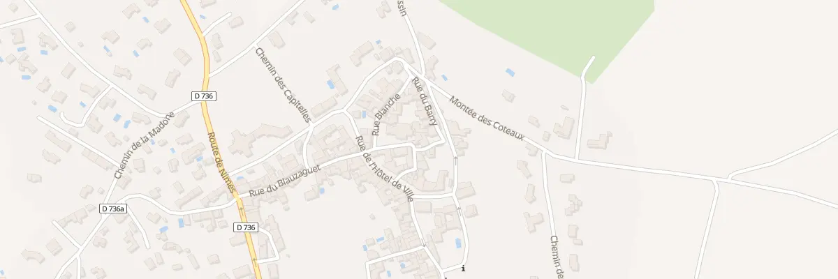 Plan du 5066 Pl de l’Eglise à Blauzac