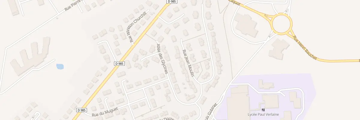 Plan du 17 Rue Jean Moulin à Rethel