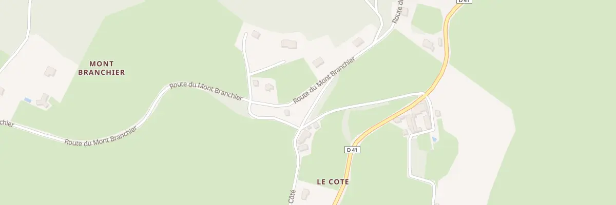 Plan du 571 Rte du Mont Branchier à Gibles