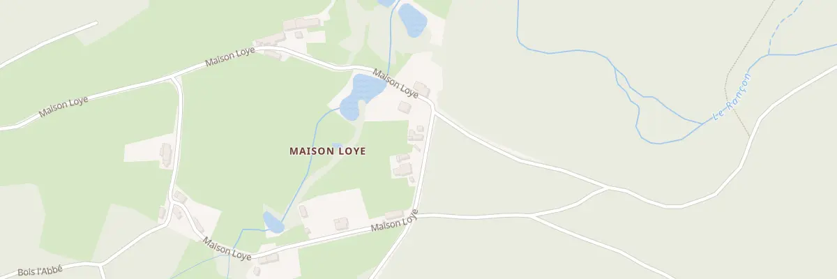 Plan du 5389 Maison Loye à Marmagne