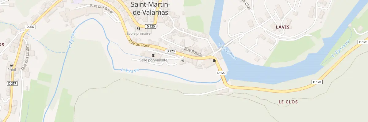 Plan du 340 Rue du Pont à Saint-Martin-de-Valamas