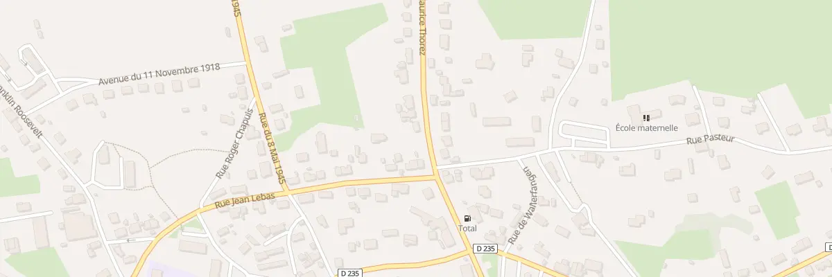 Plan du 3 Av Maurice Thorez à Saint-Vallier