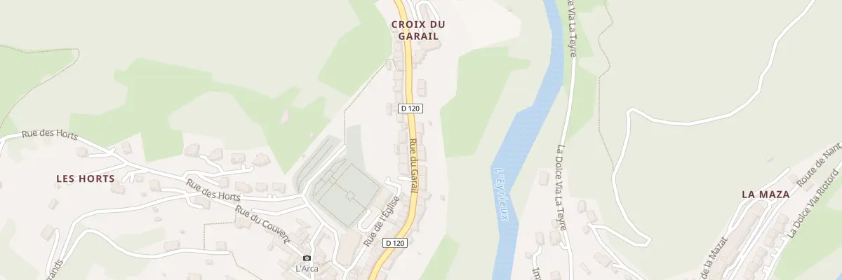 Plan du 240 Rue du Garail à Saint-Martin-de-Valamas