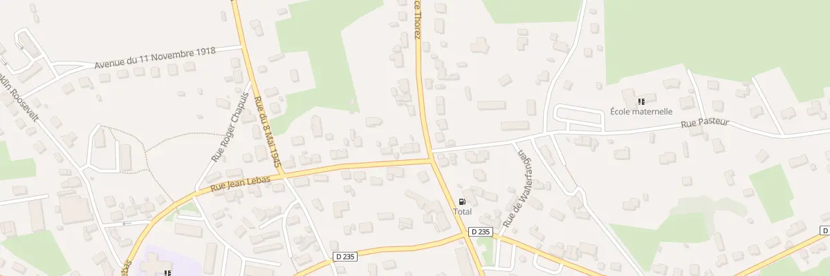 Plan du 2 Rue Jean Lebas à Saint-Vallier