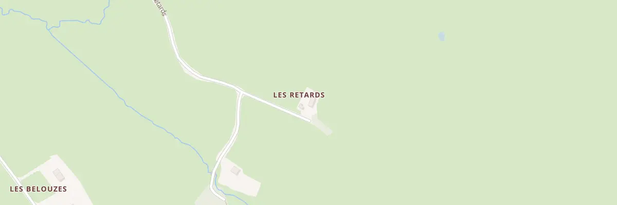 Plan du 1 Rue des Retards à Pouilloux