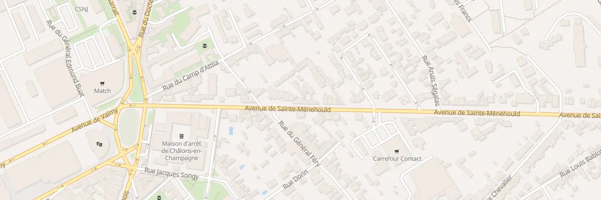 Plan du 35 Av de Sainte-Ménehould à Châlons-en-Champagne