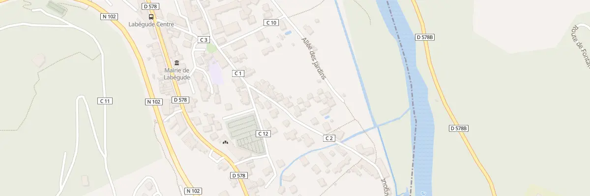 Plan du 5514 Basse Begude à Labégude