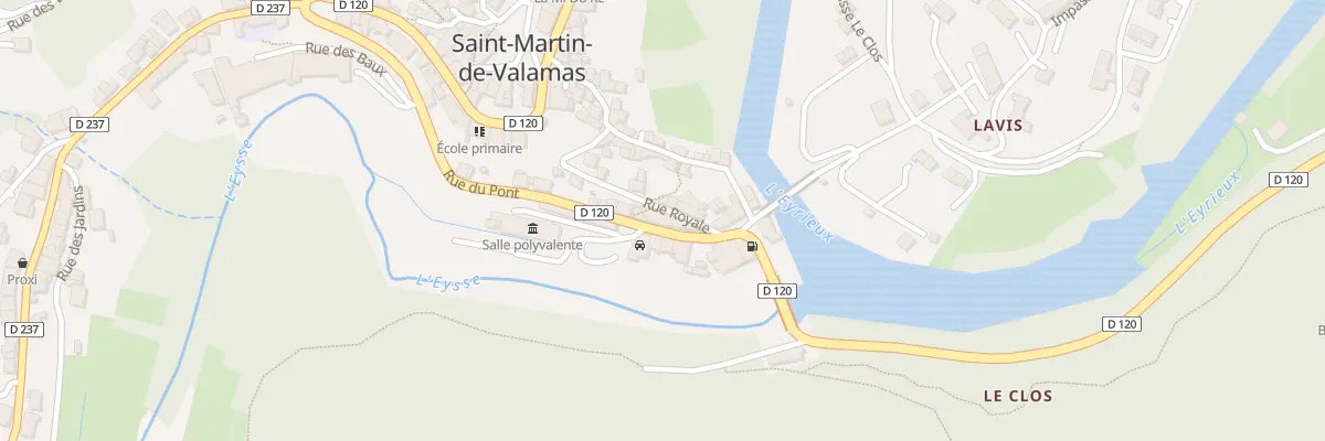Plan du 210 Rue Royale à Saint-Martin-de-Valamas
