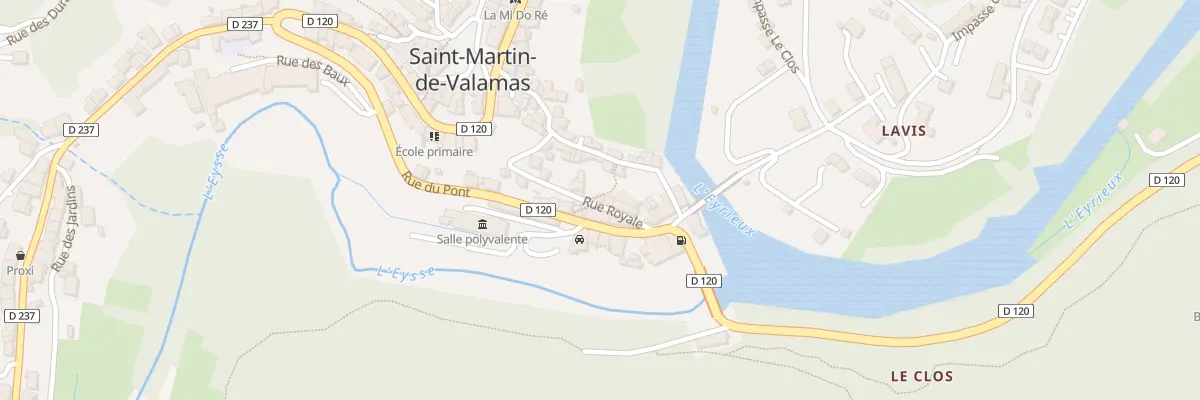 Plan du 205 Rue Royale à Saint-Martin-de-Valamas