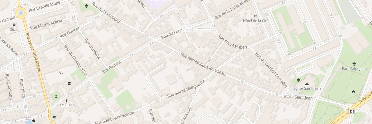 Plan du 24 Rue Jean-Jacques Rousseau à Châlons-en-Champagne