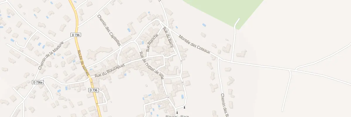 Plan du 5431 Rue du Barry à Blauzac