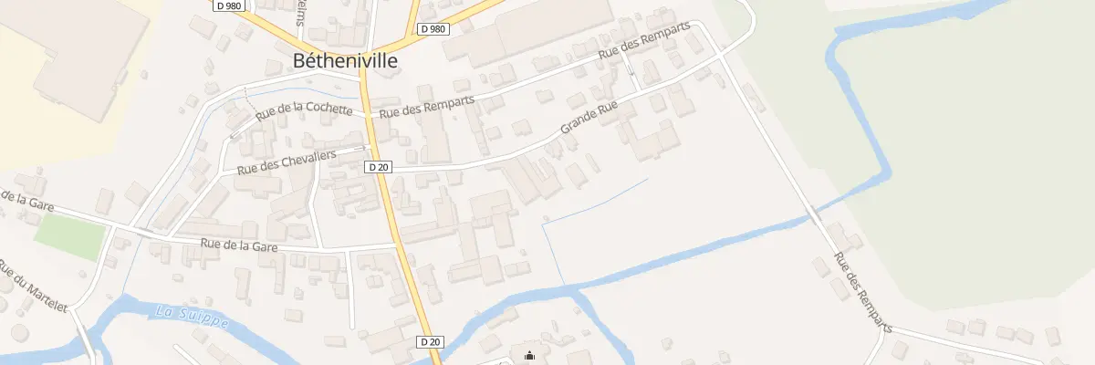 Plan du 6 Gr Grande Rue à Bétheniville