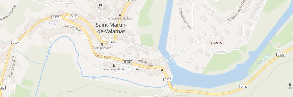 Plan du 55 Rue des Puces à Saint-Martin-de-Valamas