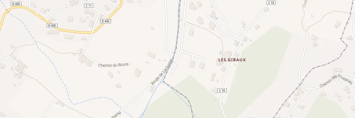 Plan du 5985 Les Gibaux à Labégude
