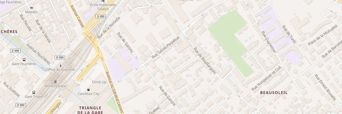 Plan du 1 Rue de Berne à Nîmes
