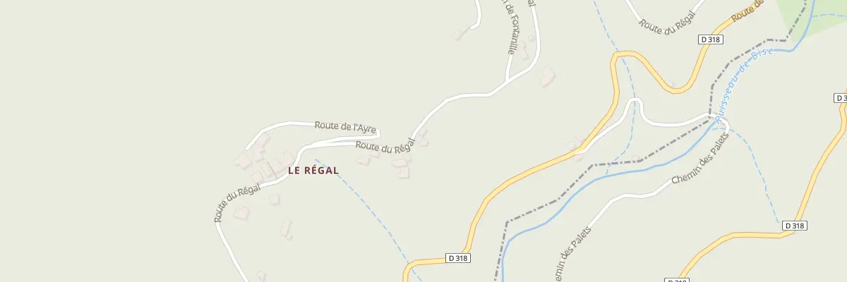 Plan du 5020B Le Regal à Vallées-d’Antraigues-Asperjoc