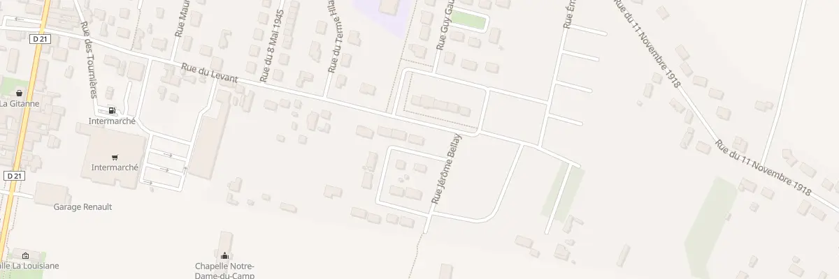 Plan du 4 Rue Jérôme Bellay à Mourmelon-le-Grand