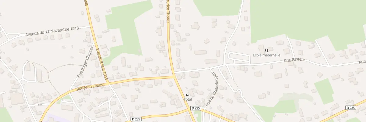 Plan du 4 Av Maurice Thorez à Saint-Vallier
