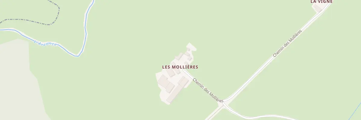 Plan du 5096 Les Mollieres à Mornay