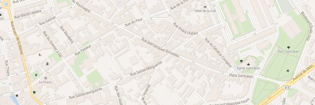 Plan du 34 Rue Jean-Jacques Rousseau à Châlons-en-Champagne