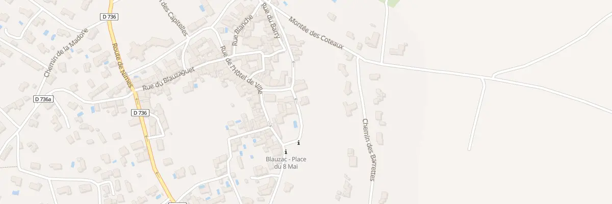 Plan du 5072A Rue Basse à Blauzac