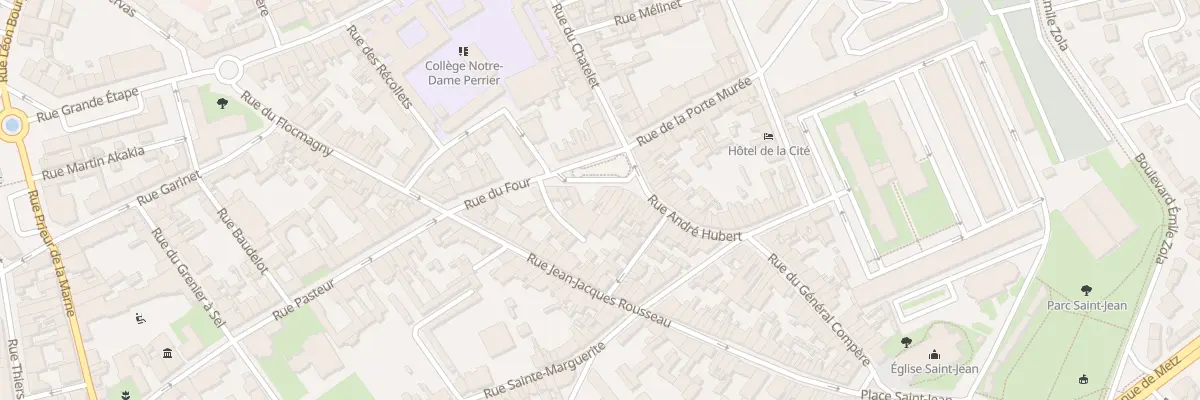 Plan du 10 Pl des Ursulines à Châlons-en-Champagne