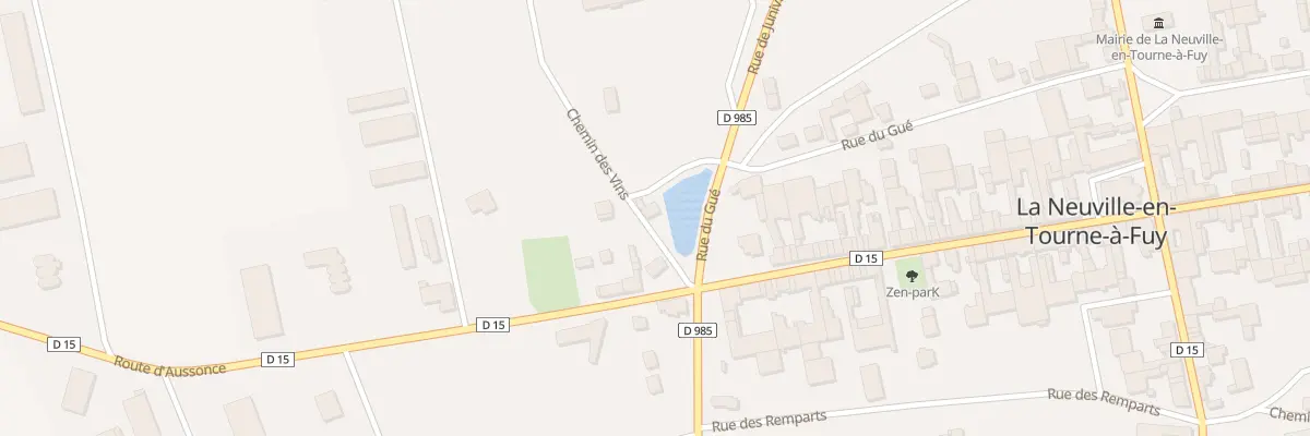 Plan du 2 Che des Vins à La Neuville-en-Tourne-à-Fuy
