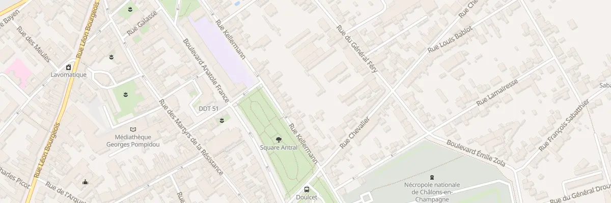 Plan du 59 Rue Kellermann à Châlons-en-Champagne