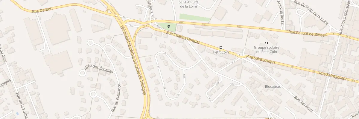 Plan du 6 Rue Capitaine Alfred Dreyfus à Saint-Étienne